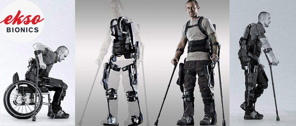 for users suits wheelchair robot Trials Ekso Stroke With Clinical Exoskeleton Recovery GT