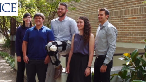 Knee Device For Charging Batteries / Rice University
