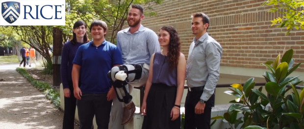 REAPER_RICE Knee Device For Charging Batteries / Rice University