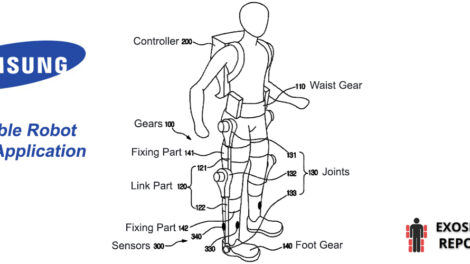 Samsung Wearable Robot Application Figure / US Patent and Trademark Office