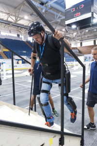 ETH Cybathlon rehearsal at the Swiss Arena in Kloten, Switzerland, July 14th 2015. (ETH/Alessandro Della Bella)