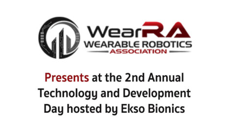 Wearable Robotics Association Presents at the 2nd Annual Technology and Development Day hosted by Ekso Bionics