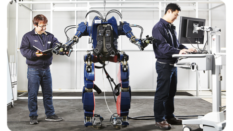 Hyundai Wearable Robot May 2016, http://blog.hyundai.co.kr/Group-Story/Co-efficient/Hyundai-Wearable-Robot.blg#none;