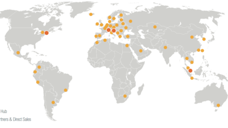Hocoma Hubs and Sales Partners for the Lokomat, 2016 via LokomatPro Brochure
