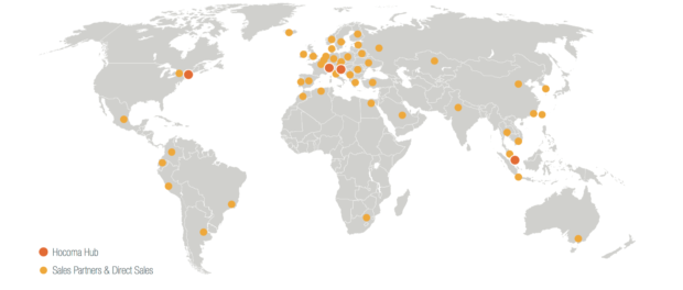 Hocoma Hubs and Sales Partners 2016 Hocoma Hubs and Sales Partners for the Lokomat, 2016 via LokomatPro Brochure