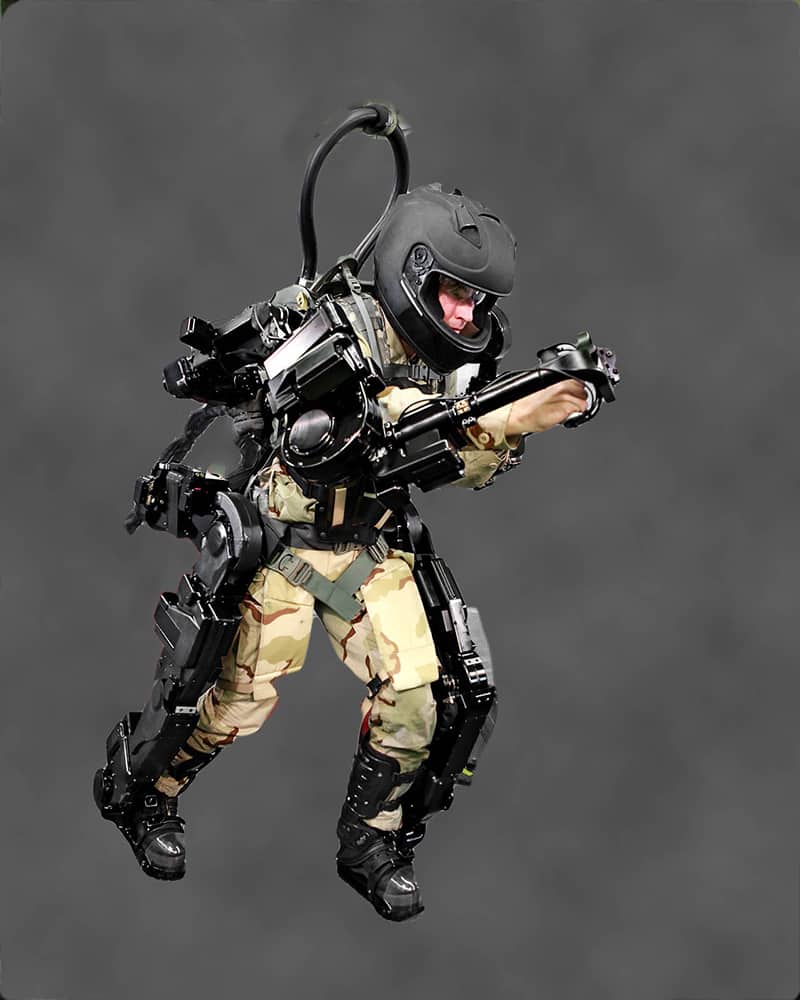 combat exoskeleton suit