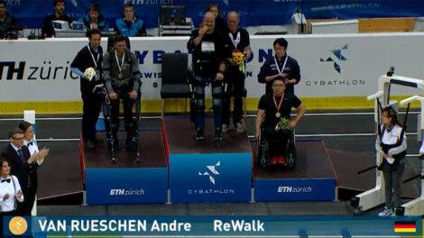 ReWalk Robotics Wins Gold at the Cybathlon Exoskeleton Race