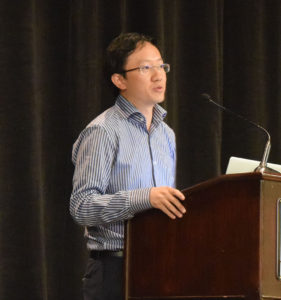 Fourier Intelligence CEO Jie Gu at WearRAcon17