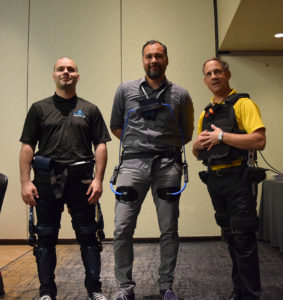 Exoskeletons by B-Temia, Laevo and ASU at WearRAcon17 Day One