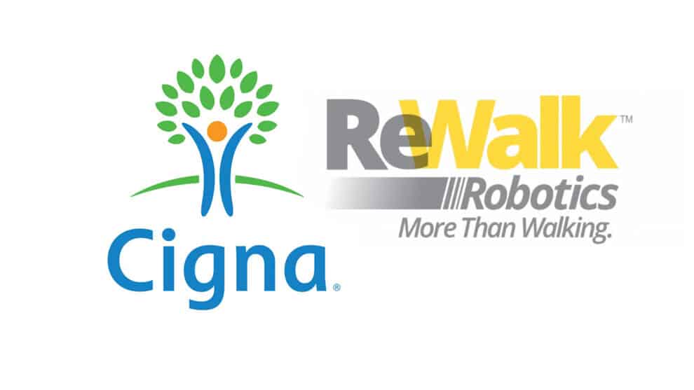 ReWalk Announces Cigna as First Major U.S. Insurance Provider to Change Medical Exoskeleton Coverage Policy