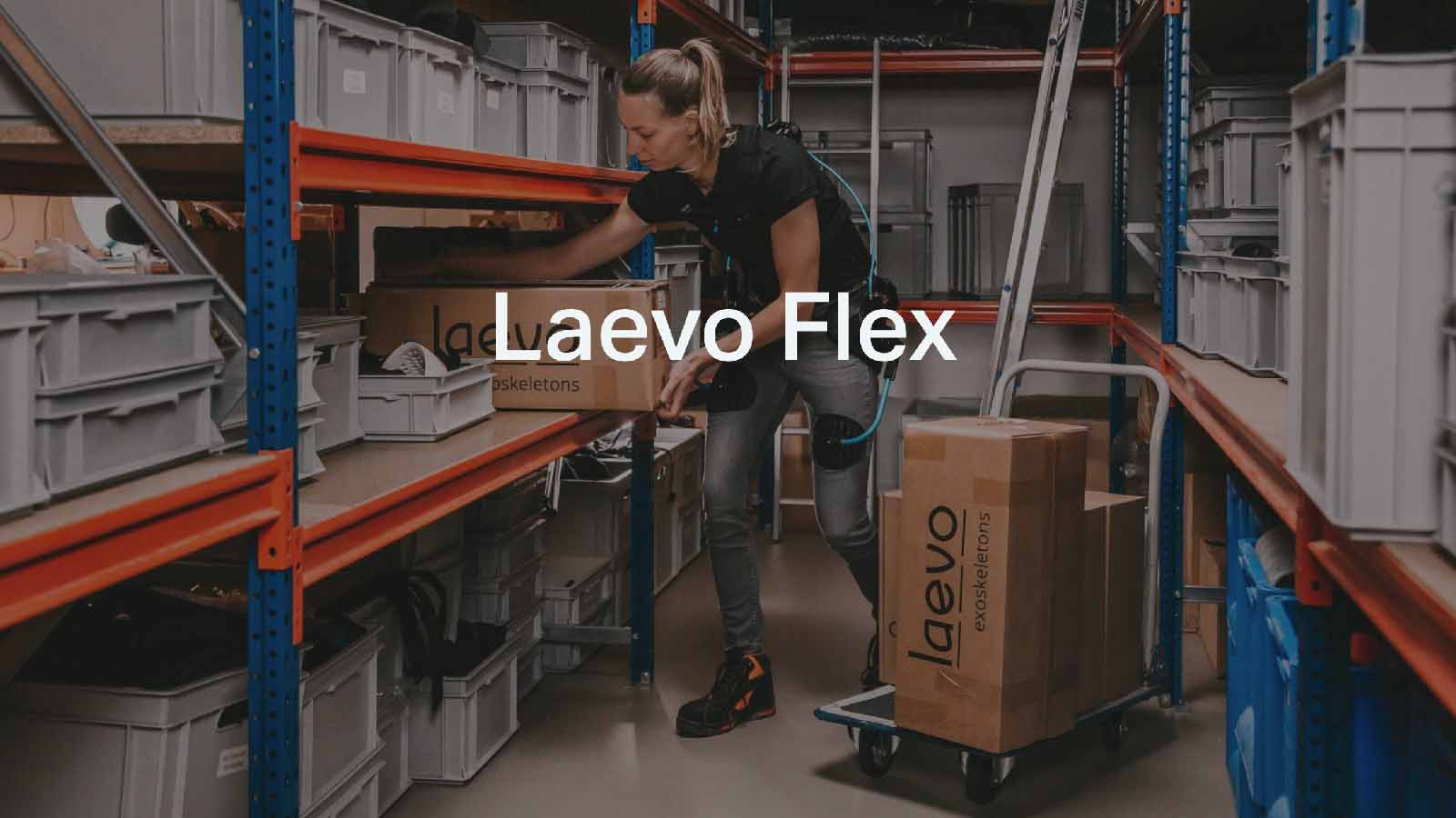 Laevo Flex Unveiled at WearRAcon Europe 2021 Industrial Exoskeleton Report