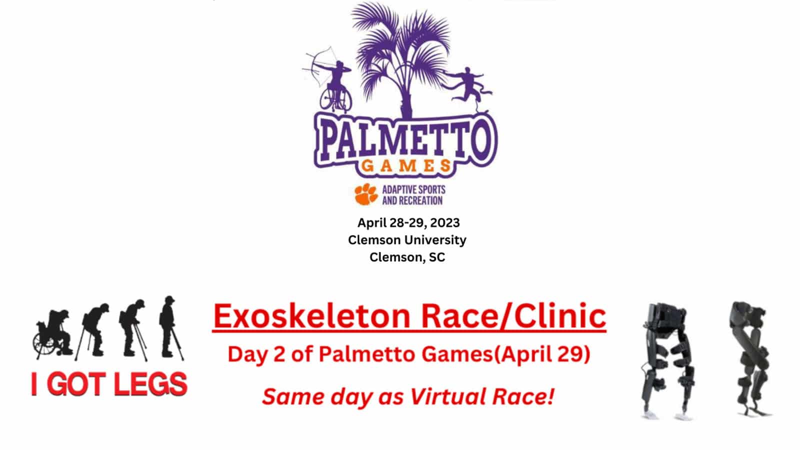 I GOT LEGS- Exoskeleton Race - April 2023