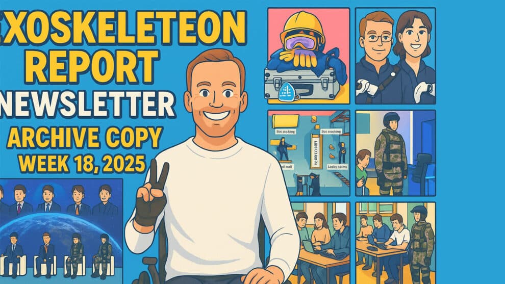ChatGPT Image Exoskeleton Report Newsletter Archive 2025 End of April Week 18