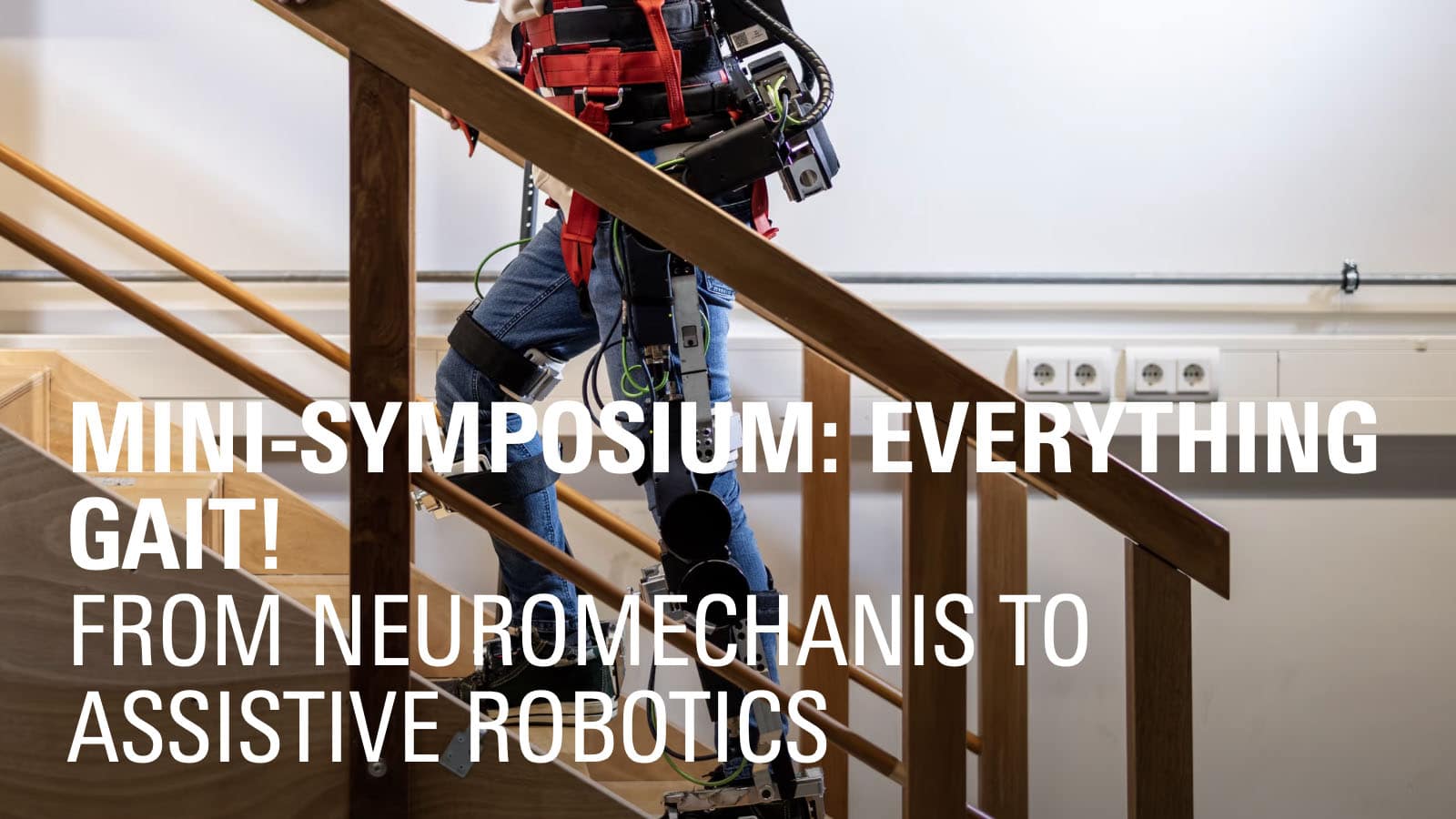 MINI-SYMPOSIUM- EVERYTHING GAIT! FROM NEUROMECHANIS TO ASSISTIVE ROBOTICS 2025