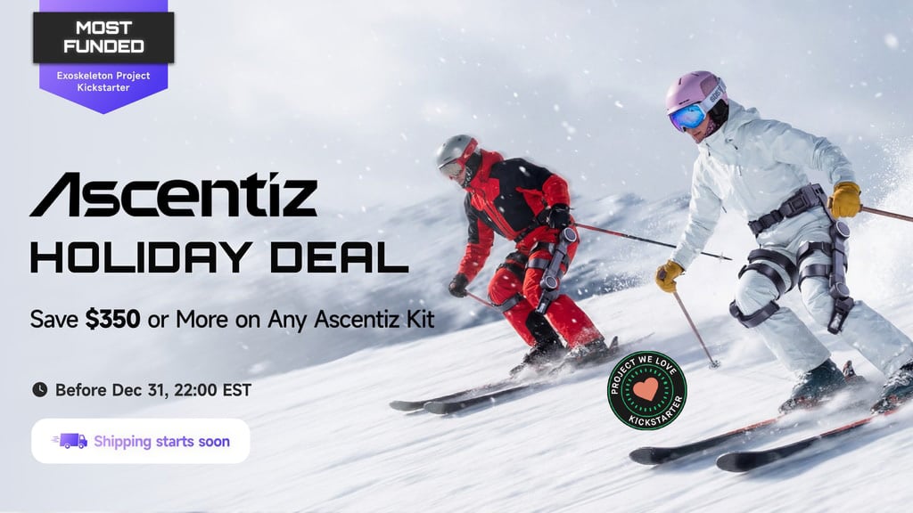 Ascentiz Kickstarter Holiday Sales 2025