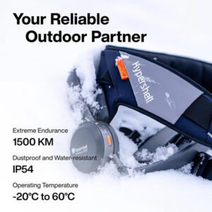 Hypershell exoskeleton in snow via Impact 2025