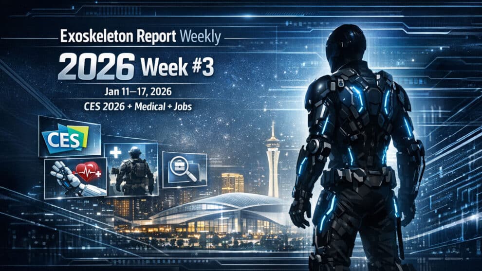 Exoskeleton Report Newsletter 2026 Week 3 AI Generated Cover
