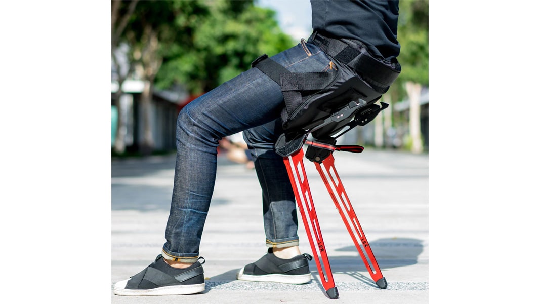 Lex wearable bionic chair Product Info Astride Bionics product