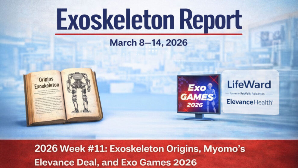 Exoskeleton News 2026 - 11 March 14 featured
