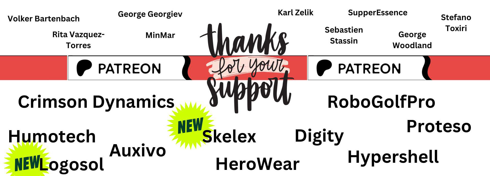 Support Exoskeleton Report on Patreon