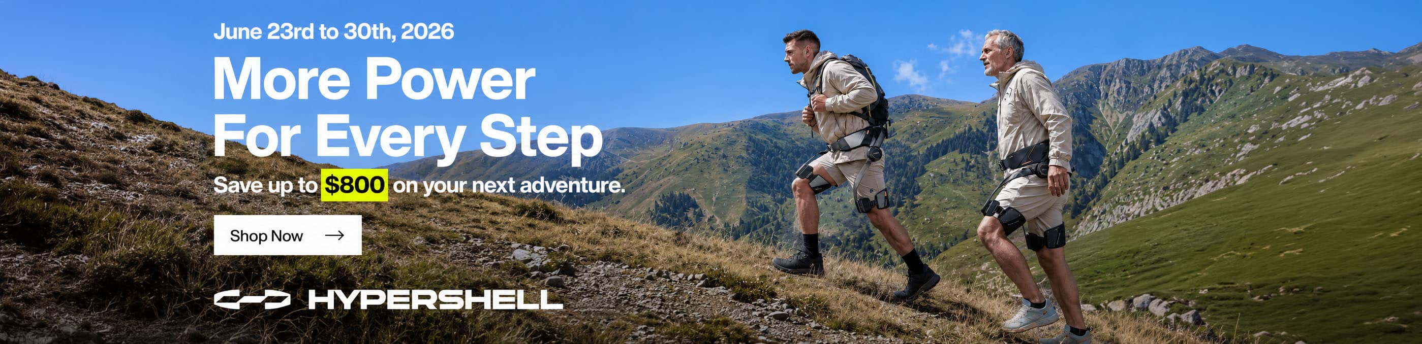Hypershell Adventure Days Prime Day Sale - Save up to $800