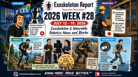 Exoskeleton Report Jul 19 news archive