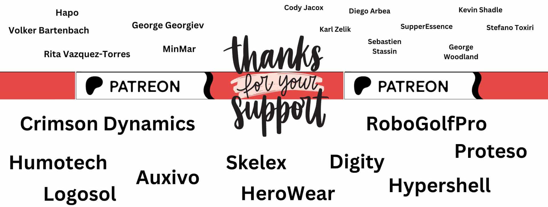 Support Exoskeleton Report on Patreon