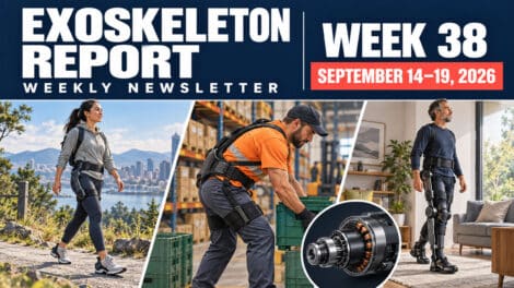 Exoskeleton Report Newsletter Featured Image week 38 2026