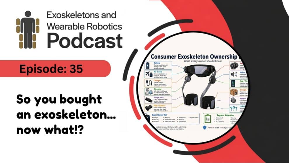Featured Image Podcast 35 You bought an exoskeleton what is next